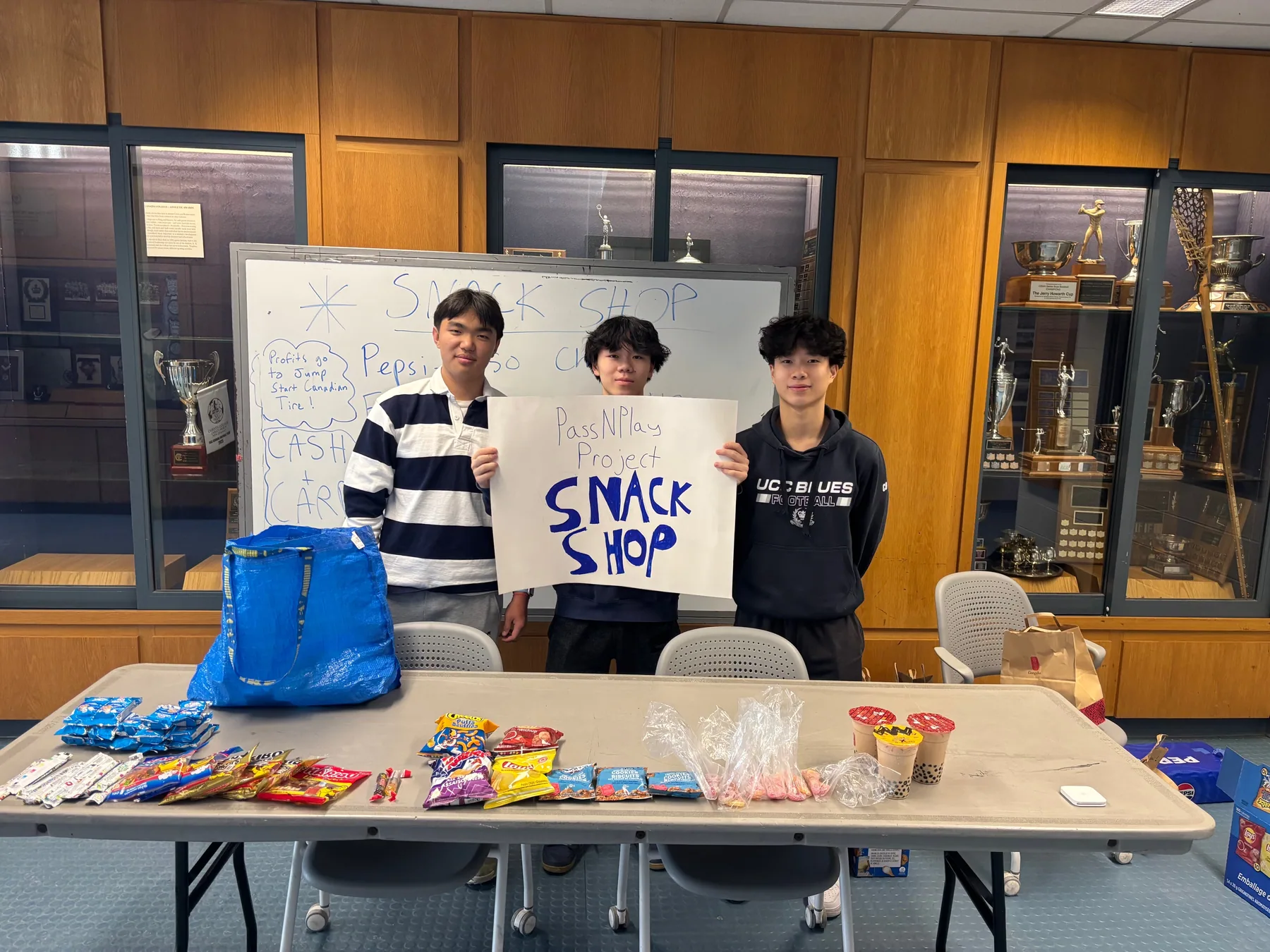 The PassNPlay Project fundraising sale