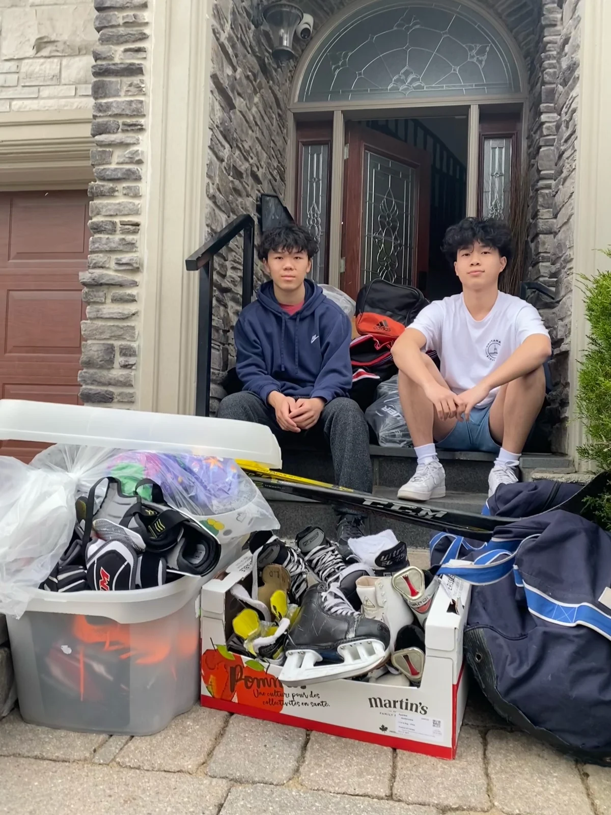 Third Equipment Delivery to Liam’s Sports Equipment Bank · photo 1