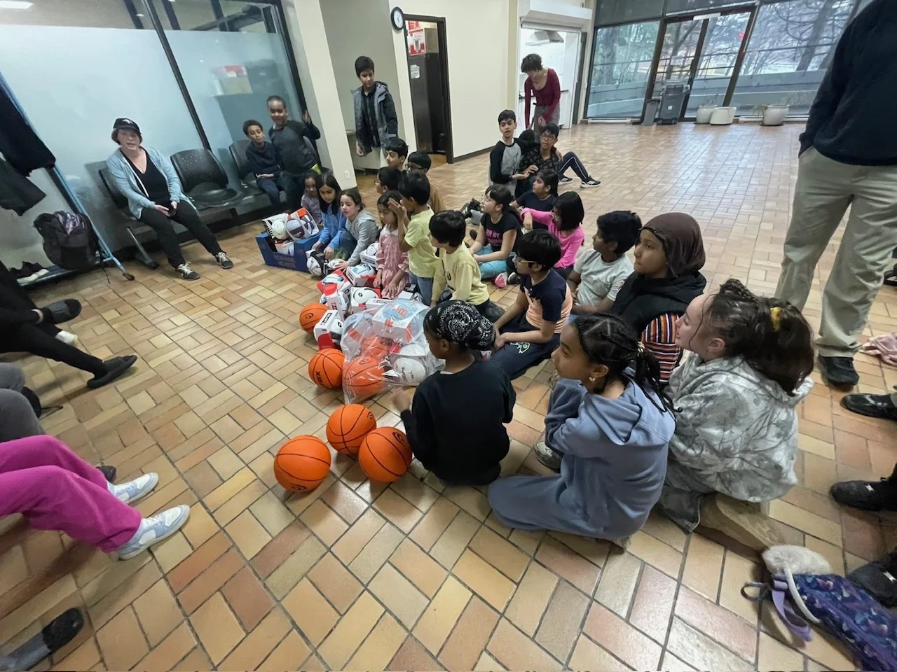 Equipment Drop-off to the Kick Start After-School Program · photo 1