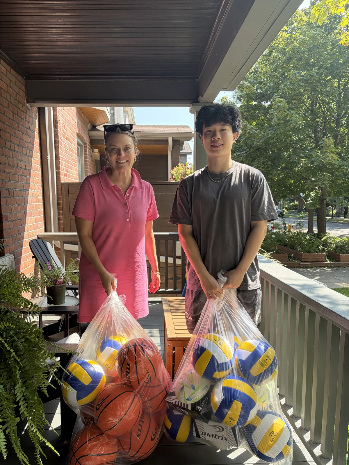 Equipment Donation to Canadian Martyrs Catholic School · photo 1