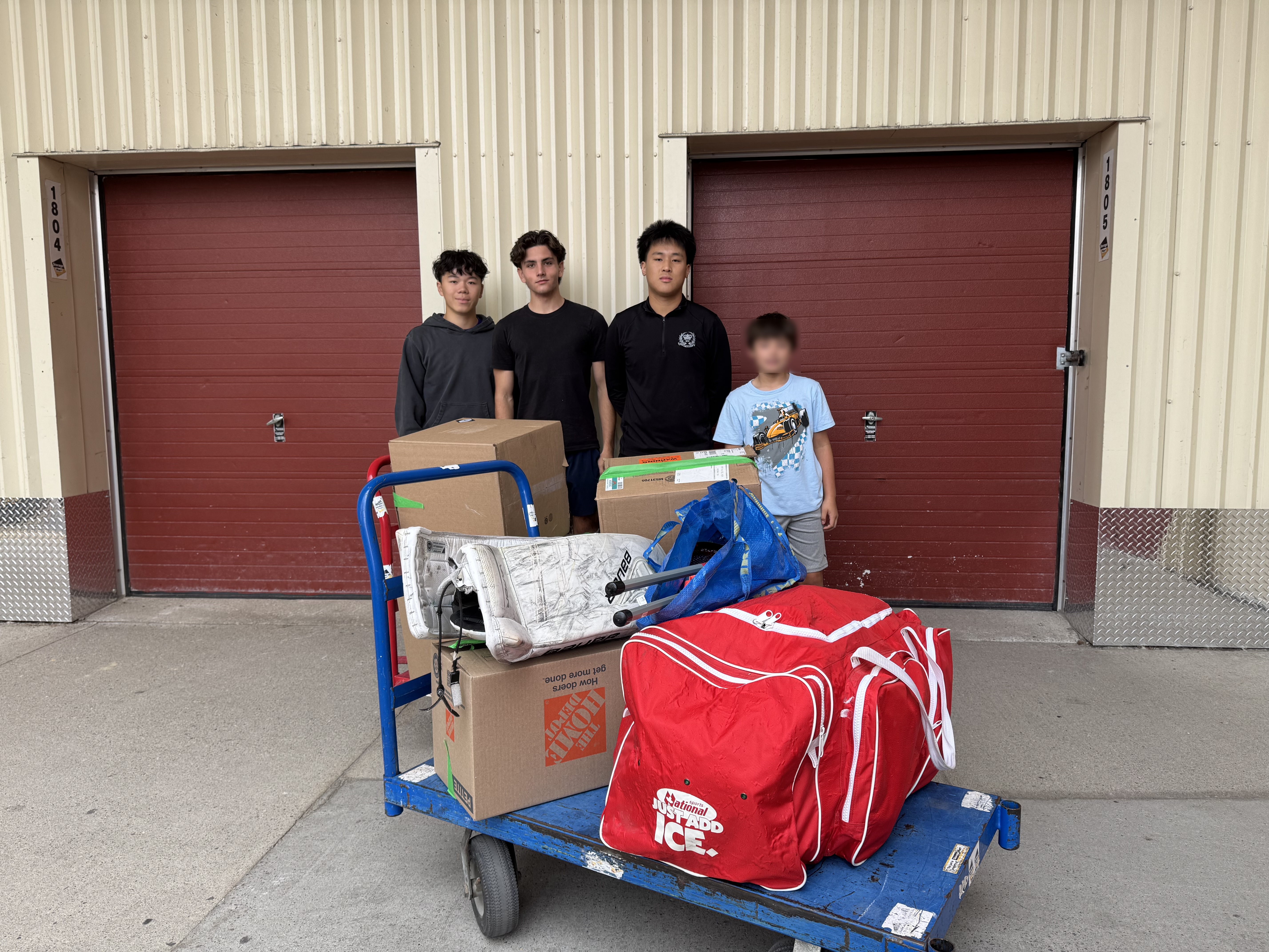 Fourth Equipment Delivery to Liam’s Sports Equipment Bank · photo 1